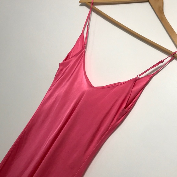 Zara pink satin slip dress - Picture 12 of 13